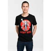 LOGOSHIRT T-Shirt Lucky Luke - Daisy Town mit Lucky Luke-Print von Logoshirt