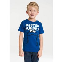 LOGOSHIRT T-Shirt Mister Hungry mit tollem Frontprint von Logoshirt