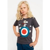 LOGOSHIRT T-Shirt Peanuts - Snoopy mit lizenziertem Print von Logoshirt