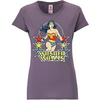 LOGOSHIRT T-Shirt Print DC Comics Wonder Woman Stars mit lizenziertem Print von Logoshirt