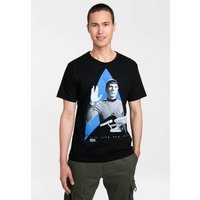 LOGOSHIRT T-Shirt Spock mit coolem Frontdruck von Logoshirt