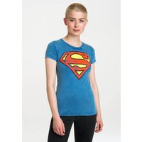 LOGOSHIRT T-Shirt Superman mit coolem Vintage-Print von Logoshirt