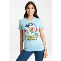LOGOSHIRT T-Shirt Wonder Woman – Stars mit lizenziertem Originaldesign von Logoshirt