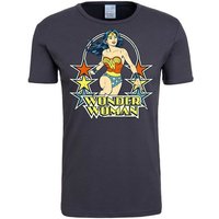 LOGOSHIRT T-Shirt Wonder Woman – Stars mit lizenziertem Originaldesign von Logoshirt