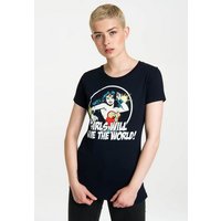 LOGOSHIRT T-Shirt Wonder Woman mit tollem Statement-Print von Logoshirt