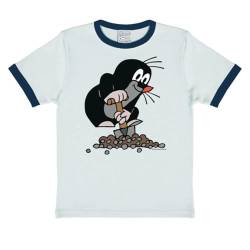 Logoshirt® TV I Der kleine Maulwurf I Hügel I T-Shirt Print I Kinder I Mädchen & Jungen I kurzärmlig I hellblau I Lizenziertes Originaldesign I Größe 158/164 von Logoshirt