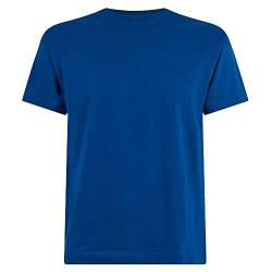 Logostar Basic Bigsize T-Shirt | Übergrösse Shirt 3XL - 15XL | Herren T Shirt in Übergröße aus Baumwolle mit Rundhals | Royal Blue, 8XL von Logostar