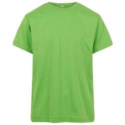 Logostar - Kids Basic T-Shirt/Lime, 164 von Logostar
