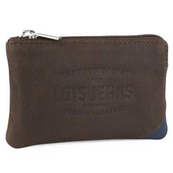 Lois - Geldbeutel & Schlüsseltasche Klein - Schlüsseletui Schlüsseltasche - Schlüsseletui Leder - Autoschlüssel Tasche - Schlüssel Etui 207302, Braun von Lois