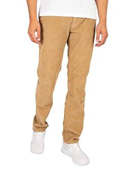 Lois Jeans Herren Sierra dünne Cordhose, Braun, 33W x 32L von Lois