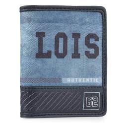 Lois - Portemonnaie Jungen Teenager - Geldbeutel Jungen Teenager mit Jugendlicher Stil - Portemonnaie Herren. Portmonee Jungen Teenager. RFID-Schutz 206418, Blau von Lois