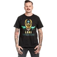 Loki Villains Herren T-Shirt schwarz von Loki