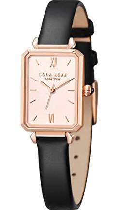 Lola Rose Dainty Watch für Frauen: Zifferblatt aus Perlmutt, Armband aus echtem Leder, verpackt in stilvoller Geschenkbox - Vintage-Geschenk für kleine Handgelenke von Lola Rose