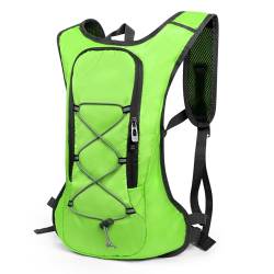 Lollanda Fahrradrucksack, Wanderrucksack klein, Wasserdicht Rucksäcke für Herren und Damen, MTB Rucksack für Radsport,Camping,Laufen (Grün) von Lollanda