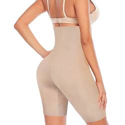 Lollanda Keine Spur Figurenformend Miederpants für Damen Bauchweg Shapewear Miederhose Taille Shaper Unterwäsche. (Hautfarbe, L) von Lollanda