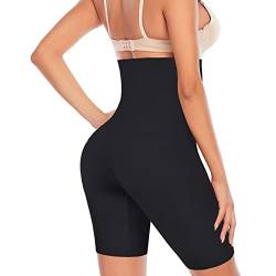 Lollanda Keine Spur Figurenformend Miederpants für Damen Bauchweg Shapewear Miederhose Taille Shaper Unterwäsche. (Schwarz, L) von Lollanda