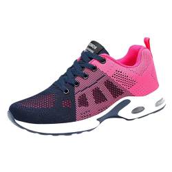 Cloudwalk Pro Damen - Sneakers Mesh Orthopädisch Turnschuh 50er Jahre Orthopädie Freizeitschuhe Sommerschuhe Running Fersensporn Walkingschuhe Frühlingsschuhe Tennisschuhe Damen Heißes Rosa 39 von Lomelomme