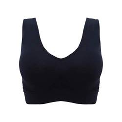 Damen Sexy Bralette Spitze Crop Top Camisol Sport BH Lace Bralette Unterwäsche Sexy Push Up Frauen Bustier Spitzen Bra Dessous Reizwäsche Neckholder Bra Top Spitze BH von Lomelomme