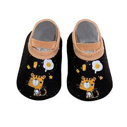 Krabbelschuhe Baby - Hausschuhe Kinder Junge Rutschfeste Junge Feldluft Barfuß Kinderhausschuhe Hüttenschuhe Schuh Barfuss Baby Überzieher Barfussschuhe Adventure Barefoot Chucks Socks Barfußsocken von Lomelomme