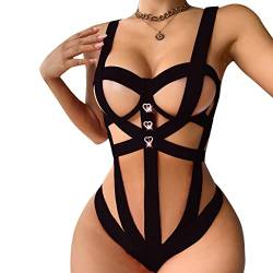 Lomelomme Body Shaper Damen Reizwaesche Damen BH Set Damen Erotische Dessous Frau Sexy Unterwäsche Reizwäsche Lack Dessous Frauen Sexy Damen Sexy Unterwäsche Für Sex Bunny Kostüm Frauen Sexy von Lomelomme