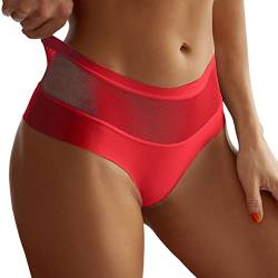 Lomelomme Dessous Damen Transparent Brasilien Slip Slip Mit Spitze Unterwäsche Pantys Nahtlos Slip Sexy Slips Für Sex Nahtlos-Slip Bauchweg Unterhose Ouvert Dessous Sexy Unterwäsche Frauen Set von Lomelomme