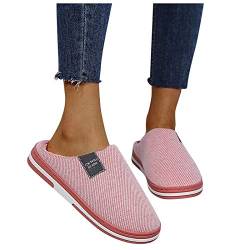 Lomelomme Hausschuhe Damen Winter Wärme Bequem Plüsch Pantoffeln Indoor Home rutschfeste Bequem Weiche Slipper Filzpantoffeln Memory Foam rutschfest Schuhe, Günstig Geschenke für Familie/Unisex von Lomelomme