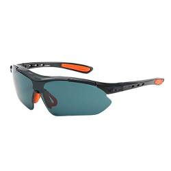 Lomelomme Herren Sportbrille Polarisierte Sonnenbrille Fahrerbrille Ultraleichte Al-Mg Metallrahmen UV400-Schutz Männer Unisex Motorrad Sonnenbrillen Matrix Stylisch Faltbare Sonnenbrille Grau von Lomelomme