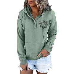 Lomelomme Hoodie Damen - Sweatjacke Damen Lang Leichte Teenager Essentials Pulli Hoodies Steppjacke Langarm Lange Jacken Hoodie Fitness Schwarze Swetchert Kapuzenpulli Übergangsjacke von Lomelomme