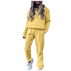 Lomelomme Jogginganzug Damen Sportbekleidung Zwei Teilig Fahrradkleidung Essentials Loungewear Moderne Beige Clothes Hochzeit Kombinationen Sportswear 2er Streetwear von Lomelomme