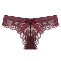 Lomelomme Sexy Unterwäsche Damen Slip High Waist Unterhosen Tanga Tanga Weiß Brasilien Slip Unterwäsche Tanga String Set Unterwäsche Sexy Unterwäsche Für Frauen Slip Damen von Lomelomme