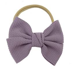 Babyhaarband Kleinkind Baby Mädchen Stirnband Bowknot elastisches Haarband für Kleinkinder Stirnband Baby Klettverschluss von Lomhmn