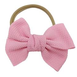 Babyhaarband Kleinkind Baby Mädchen Stirnband Bowknot elastisches Haarband für Kleinkinder Stirnband Baby Klettverschluss von Lomhmn