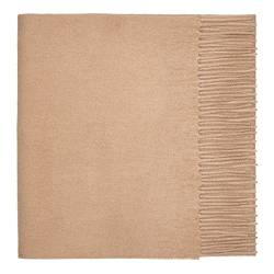 Lona Scott 100% Lammwolle Einfacher Schal, Beige von Lona Scott