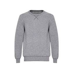 Lona Scott Herren Jaquard 100% Kaschmirpullover, Grau L von Lona Scott