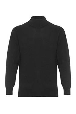 Lona Scott Herren Kaschmir Pullover mit Rollkragen, Schwarz, L von Lona Scott