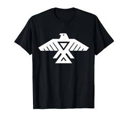 Anishinaabe Indianer Thunderbird in weiß T-Shirt von LoneStarDesigns