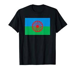 Flagge der Roma T-Shirt von LoneStarDesigns