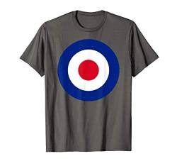 Stilisierte Roundel-Flagge der britischen RAF T-Shirt von LoneStarDesigns