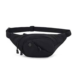 Long Keeper Bauchtasche Damen Herren Stylisch Multifunktionale Bauchtasche Gürteltasche Groß Verstellbare Träger Hüfttasche Fanny Pack für Outdoor Reise Sport von Long Keeper