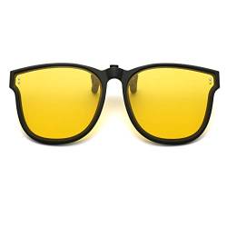 Long Keeper Polarisierte Sonnenbrille Clip für Brillenträger - Sonnenbrille Zum Aufstecken Polarisiert, Sonnenbrillen Aufsatz Brille Damen Herren von Long Keeper