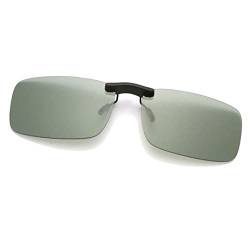 Long Keeper Polarisierte Sonnenbrille Clip für Brillenträger - Sonnenbrillen Aufsatz Brille Herren Damen, Sonnenbrillen Clip zum Fahren Angeln Outdoor von Long Keeper