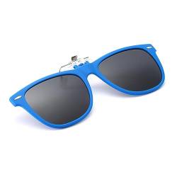 Long Keeper Sonnenbrillen Aufsatz Brille - Polarisierte Sonnenbrillen Clip Sonnenbrille Aufsatz für Brillenträger Herren Damen mit UV Schutz von Long Keeper