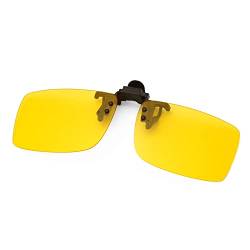 Long Keeper sonnenbrille für brillenträger – Unisex Clip On Sonnenbrille Polarisiert Flip Up Sonnenbrille, Sonnenbrillen Aufsatz Brille für herren damen von Long Keeper