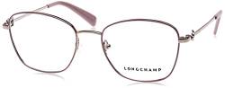 LONGCHAMP Damen LO2133 Sonnenbrille, ROSE GOLD/PURPLE, 52 von Longchamp