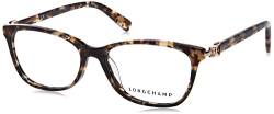 LONGCHAMP Damen LO2633 Sonnenbrille, DARK HAVANA, 51 von Longchamp