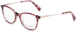 LONGCHAMP Damen LO2683 Sonnenbrille, TEXTURED ROSE, 49 von Longchamp