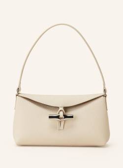 Longchamp Handtasche Roseau S weiss von Longchamp