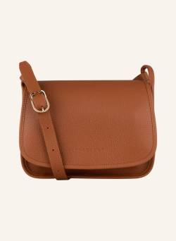 Longchamp Umhängetasche Le Foulonné M braun von Longchamp