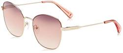 Longchamp Unisex LO164S Sunglasses, 727 Gold/Brown, 57 von Longchamp