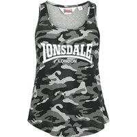 Lonsdale London - Camouflage/Flecktarn Top - BEAQUOY - XS bis XXL - für Damen - Größe L - graucamo von Lonsdale London